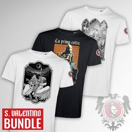 Pacco Cortese: T-shirt-Amor + T-shirt-Pegaso + T-shirt-Cotta