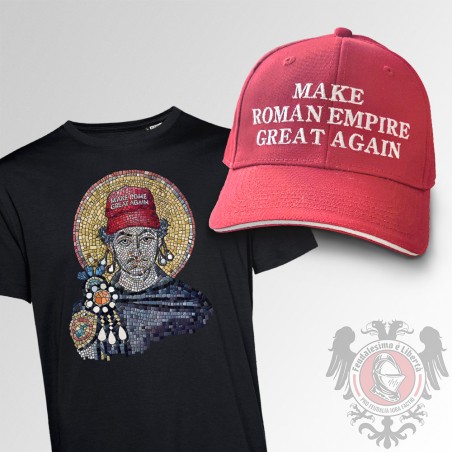 Pacco Bizantino: T-shirt-Giustiniano + Cappellino MRGA