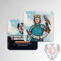 Pair of Beer Coasters - Stupor Mundi