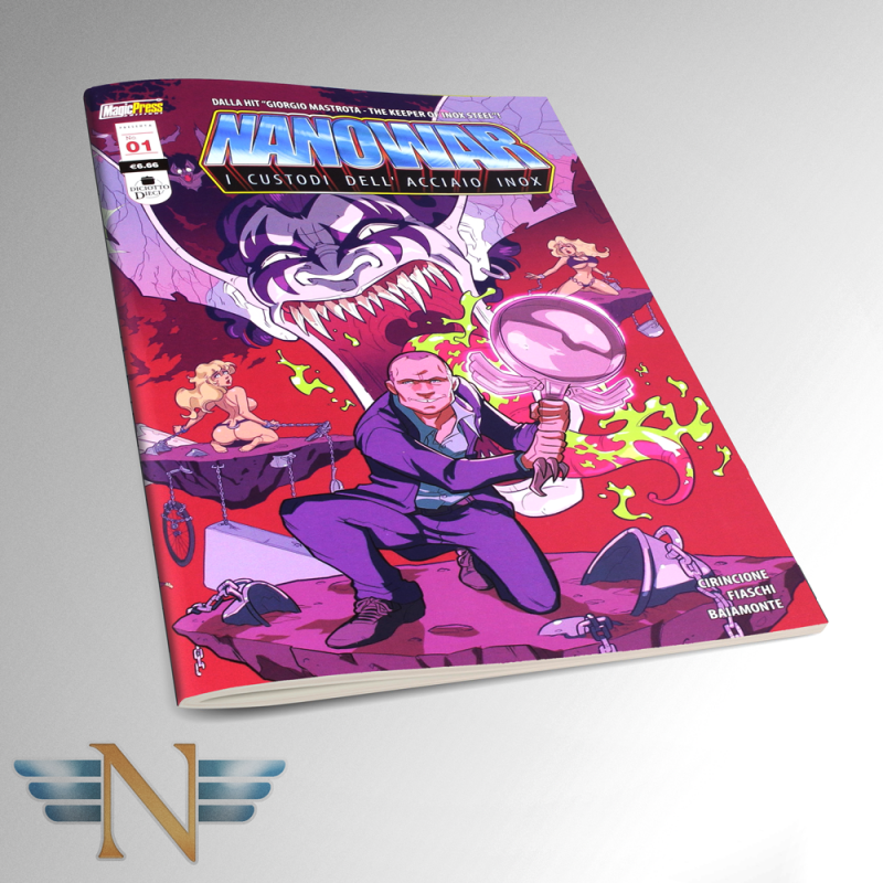 Fumetto Nanowar - I Custodi dell'Acciaio Inox - 1