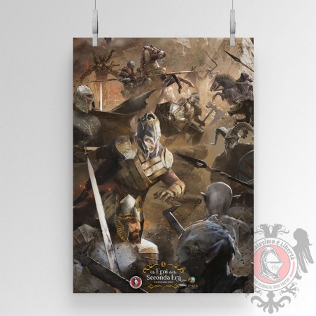 Poster A3 - La Battaglia di Dagorlad | Il Signore degli Anelli