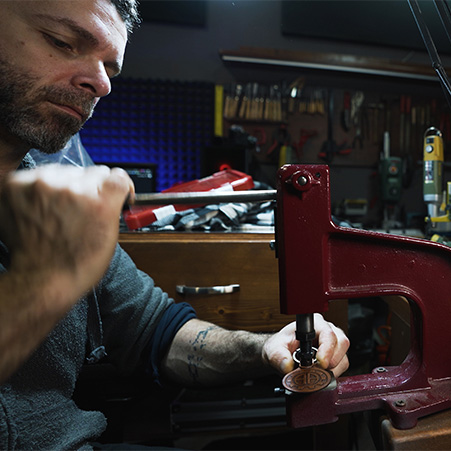Handcrafting in progress