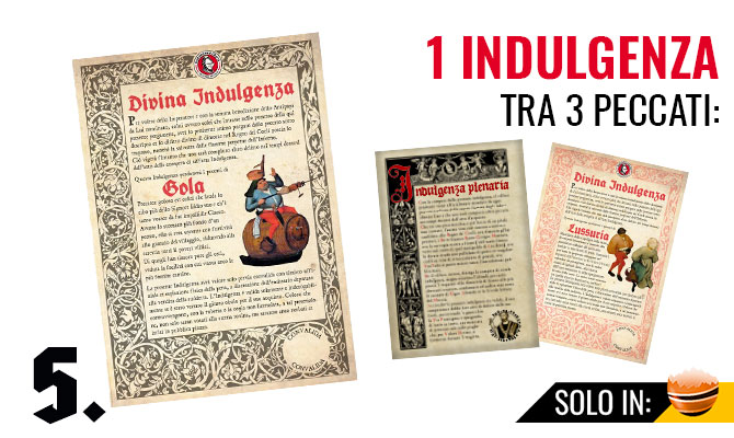 Pasqualone items indulgences