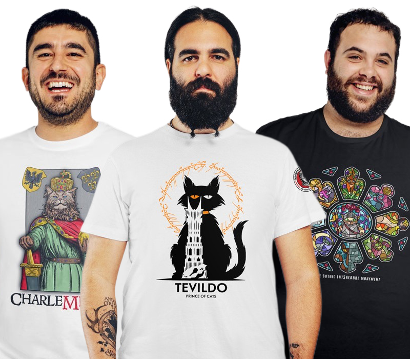 Tris felino grafiche