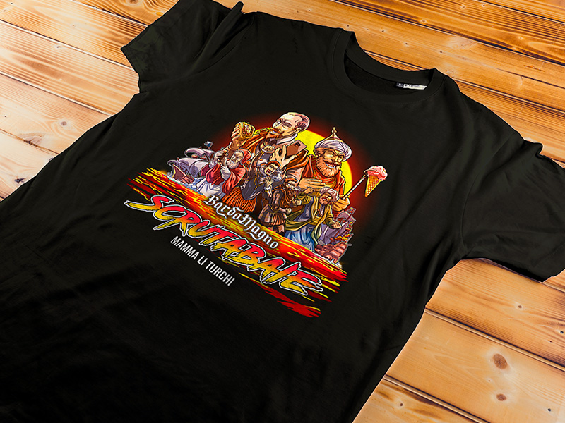 Dettaglio maglia peste nera